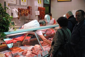 Fleischer Labin Fleischmarkt